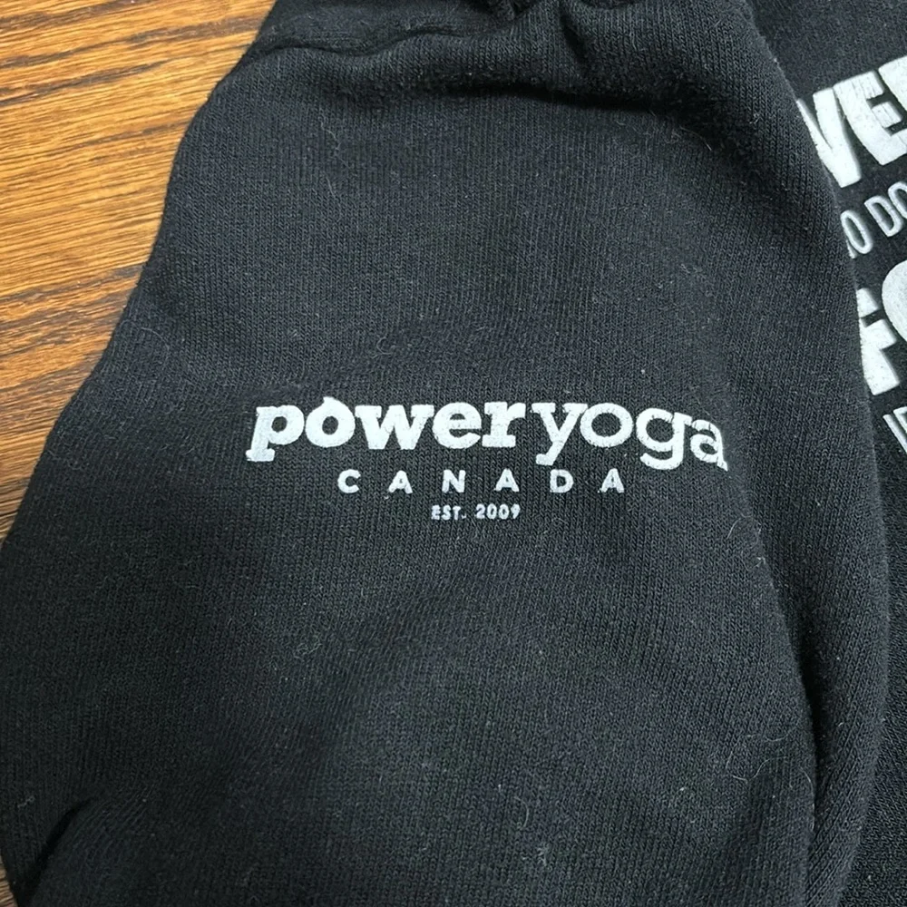 Black Drake Power Yoga Canada Hoodie - Picture 2 of 3